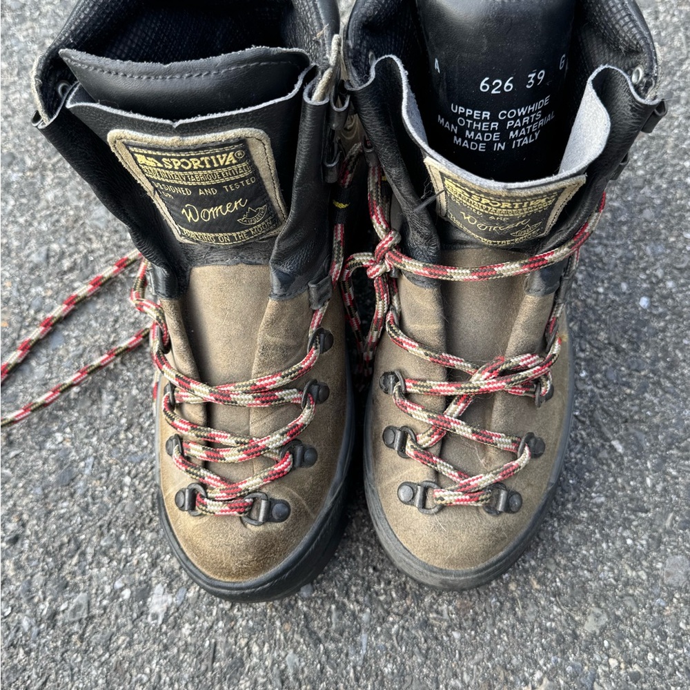 La Sportiva Black and Gray Hiking Boots